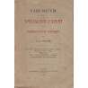 VADE-MECUM DU SPECIALISTE EXPERT EN TIMBRES-POSTE D'EUROPE - PAR FERNAND SERRANE - 1927 - PEU COURANT.