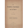 LES PREMIERES SURCHARGES DE LA SARRE + LOUIS LUTZ - 1925.