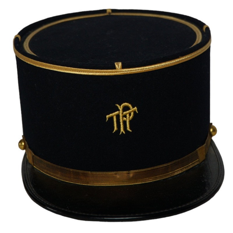 KEPI DE FACTEUR POSTIER RECEVEUR DES POSTES - PERIODE 1950.