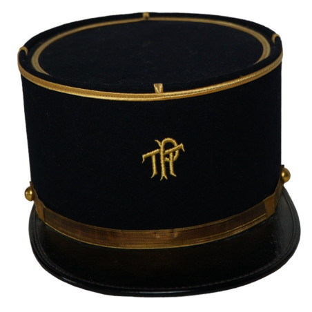 KEPI DE FACTEUR POSTIER RECEVEUR DES POSTES - PERIODE 1950.