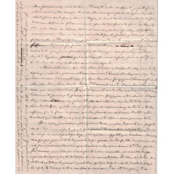 VAR - GUERRE 1870 - CAMP DE CAVALAIRE - COGOLIN TYPE 17 - LE 17 FEVRIER 1871 - RARE.