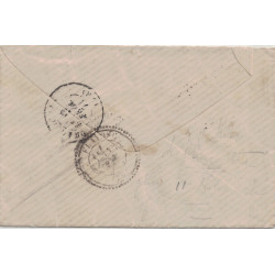 VAR - GUERRE 1870 - CAMP DE CAVALAIRE - COGOLIN TYPE 17 - LE 17 FEVRIER 1871 - RARE.