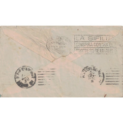 SEMEUSE - DESTINATION MONTEVIDEO - URUGUAY - LETTRE DE PARIS LE 9-11-1929.