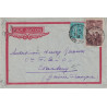 SEMEUSE - DESTINATION GUINEE FRANCAISE - LETTRE DE MARSEILLE LE 23-7-1938.