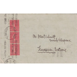 SEMEUSE - DESTINATION KURESSAARE - ESTONIE - LETTRE DE ST NAZAIRE LE 2-9-1932.