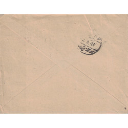 SEMEUSE - DESTINATION BEYROUTH - SYRIE - LETTRE ST GIRONS - ARIEGE - LE 3-8-1927.