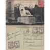 SEMEUSE - DESTINATION BUCAREST - ROUMANIE - CARTE POSTALE DE ROMAINVILLE - SEINE - LE 16-10-1928 - TIMBRE TAXE ROUMAIN.