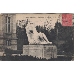 SEMEUSE - DESTINATION BUCAREST - ROUMANIE - CARTE POSTALE DE ROMAINVILLE - SEINE - LE 16-10-1928 - TIMBRE TAXE ROUMAIN.