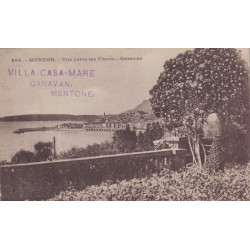 SEMEUSE - DESTINATION BEOGRAD - SERBIE - CARTE POSTALE DE MENTON - LE 13-1-1931 - TIMBRE TAXE SERBE.
