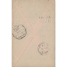 SEMEUSE - DESTINATION DEIR EL ZOR - SYRIE - LETTRE DE PARIS LE 3-3-1929.