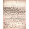 MONACO - GRIFFE MANUSCRITE - LETTRE POUR L'AVOCAT AU PARLEMENT CHEZ S.A.S. MONSEIGNEUR LE PRINCE DE MONAC.O