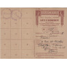 COTE D'OR - CHATILLON/SEINE - PA 18 ET 19 SUR CARTE D'ABONNEMENT AUX TIMBRES POSTES.
