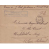 SEINE INFERIEUR - GARE D'OISSEL - 30 AOUT 1917 - GRIFFE GROUPEMENT DE TRAVAILLEURS CHISNOIS - RARE.