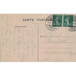 SEMEUSE - ANNULATION CACHET ALLEMAND FREIENWALDE - 21-8-1911.