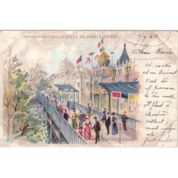 SEINE & PARIS - PARIS EXPOSITION INVALIDES 1-7-1900.