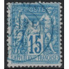 No090 - TUNIS - TUNISIE - CACHET A DATE BLEU - DU 21 JANVIER 1879 - COTE 40€.