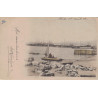 JAPON - CARTE POSTALE POUR LA FRANCE - CACHET PAQUEBOT - LIGNE N PAQ.FR.N°6 - LE 13-8-1902