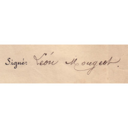 MINISTERE DES POSTES - LEON MOUGEOT - FAMEUSES BOITES A LETTRE "MOUGEOTTES" - BUREAUX AMBULANTS PYRENEES