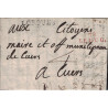 VAR - LORGUES (LENAIN N°1) + 78 LE LUC (ROUGE) - TAXE 4 POUR CUERS - LE 1-2-1793.