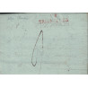 VAR - 78 BRIGNOLES (ROUGE) - LETTRE DE COTIGNAC AVEC TEXTE DU 17-3-1792