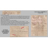 BOUCHES DU RHONE - MARSEILLE - LAZARET D'ARENC - LETTRE DU LAZARET LE  23-5-1819.