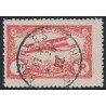 VIGNETTE - POSTE AERIENNE - MEETING DE BOURGES - DU 4 AU 6 JUIN 1922 - N°7 VIGNETTE SEMI OFFICIELLE 2F  - COTE 20€.