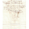 GIRONDE - PETITE . POSTE BORDEAUX - DU 15 MAI 1811 - AVEC TEXTE..