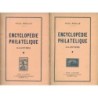 ENCYCLOPEDIE PHILATELIQUE ILLUSTREE - ENSEMBLE DE 11 OUVRAGES RAREMENT PROPOSE - PAUL ROULLE - 1958-1963.