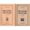 ENCYCLOPEDIE PHILATELIQUE ILLUSTREE - ENSEMBLE DE 11 OUVRAGES RAREMENT PROPOSE - PAUL ROULLE - 1958-1963.