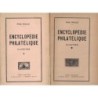 ENCYCLOPEDIE PHILATELIQUE ILLUSTREE - ENSEMBLE DE 11 OUVRAGES RAREMENT PROPOSE - PAUL ROULLE - 1958-1963.