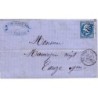 GERS - VIC FEZENSAC DU 10-6-1866 No22 OBL.GC4184.