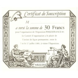 BLOC FEUILLET No0011 - BICENTENAIRE DE LA DECLARATION DES DROITS DE L'HOMME.