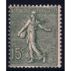No0130 - SEMEUSE LIGNEE 15c VERT - NEUF**.