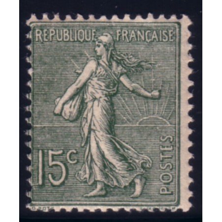 No0130 - SEMEUSE LIGNEE 15c VERT - NEUF**.