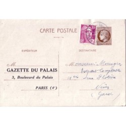 MAZELIN-ENTIER POSTAL AVEC...