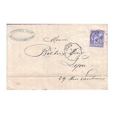 GARD - CONVOYEUR STATION ALAIS - BES.NIM 9-12-1876.