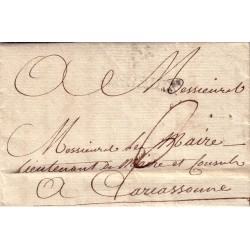 HAUTE GARONNE - DEBOURSES. DE TOULOUSE 11-10-1781.