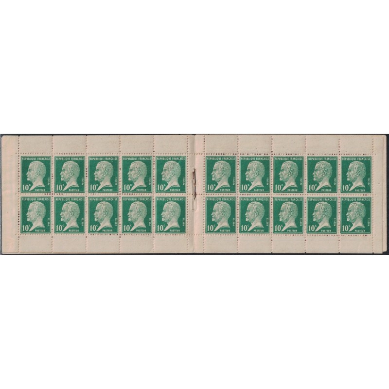 No0170 - PASTEUR - CARNET - 170-C1 - COMPLET DE 20 TIMBRES - PASTEUR No170.