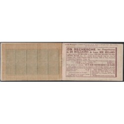 No0170 - PASTEUR - CARNET - 170-C1 - COMPLET DE 20 TIMBRES - PASTEUR No170.