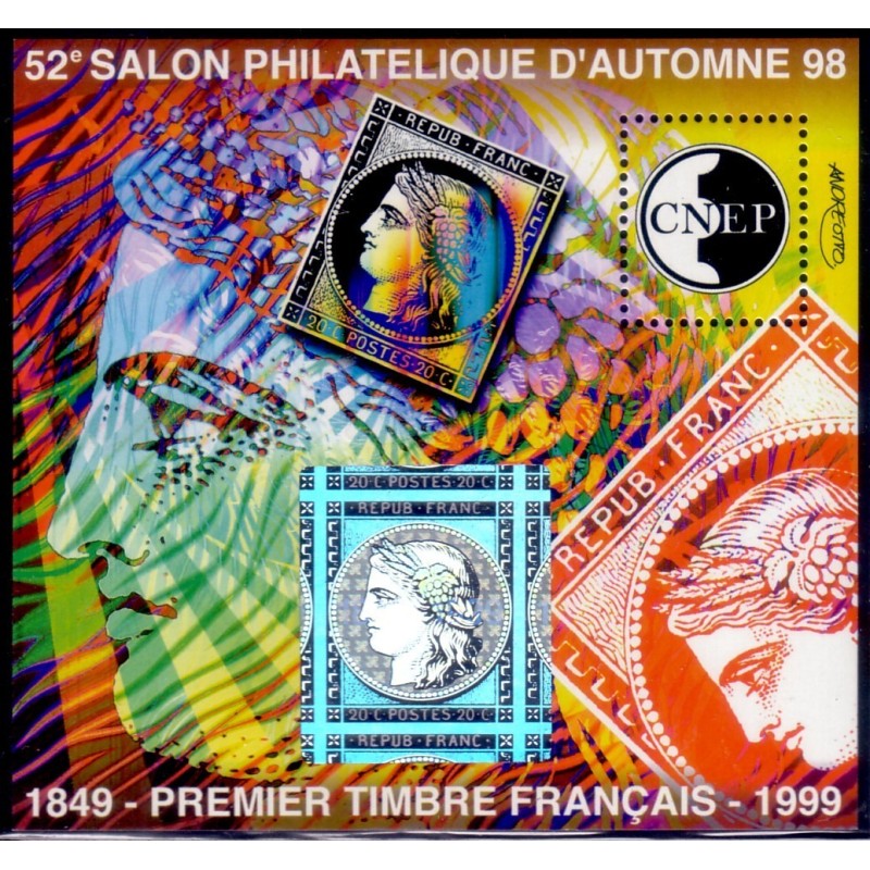 BLOC DE LA C.N.E.P No28 - SALON D'AUTONE PARIS 1998.