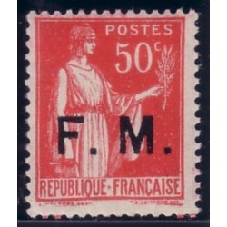 FM No007 50c TYPE PAIX AVEC...