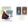 NOUVELLES HEBRIDES - GENERAL DE GAULLE - 2 ENVELOPPES LEGENDE FRANCAISE ET ANGLAISE.