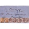INDE ANGLAISE - BOMBAY INDIA PAID - RARE AFFRANCHISSEMENT POUR MAURICE.
