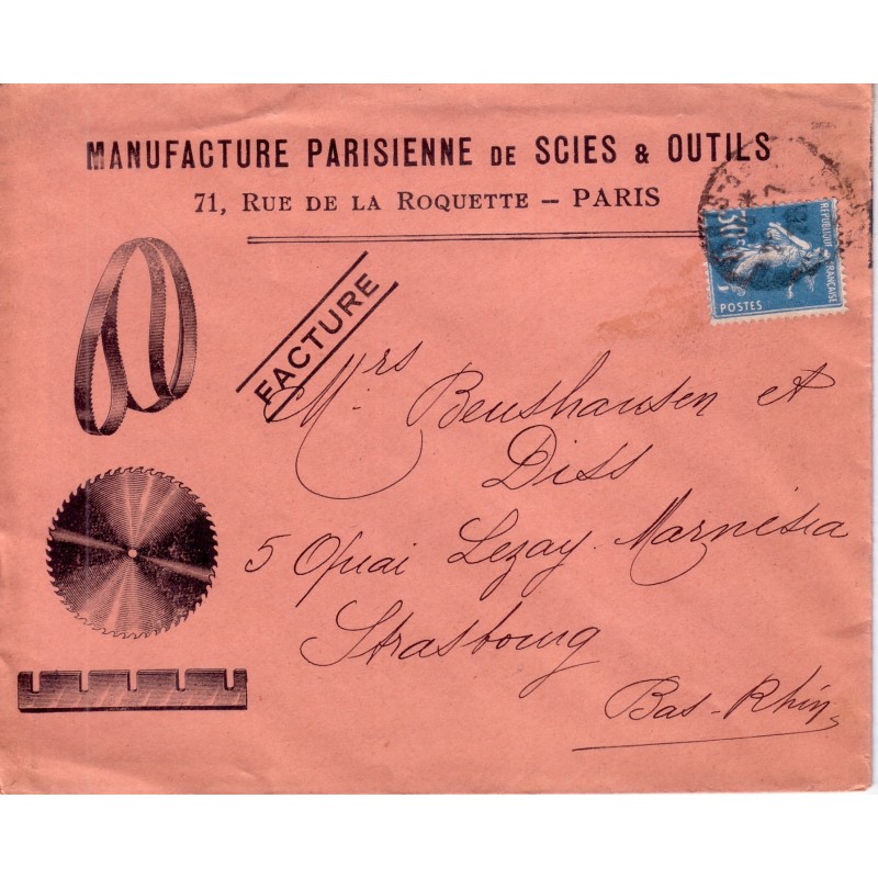 PARIS - MANUFACTURE PARISIENNE DE SCIES & OUTILS.