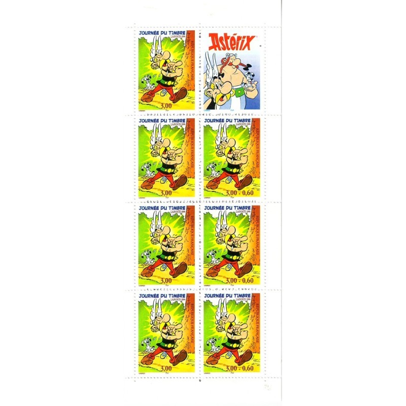 BC3227 - JOURNEE DU TIMBRE ASTERIX - CARNET NON PLIE.