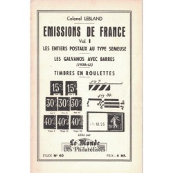 EMISSIONS DE FRANCE -...