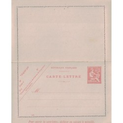 MOUCHON RETOUCHE - CARTE LETTRE - ENTIER POSTAL NEUF 15c.