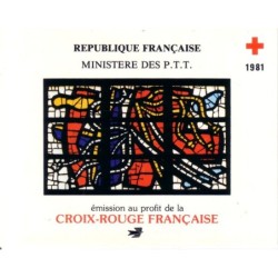 CROIX ROUGE - CARNET DE 1981.