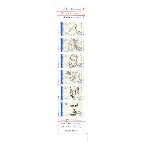 BC2687 - PERSONNAGES CELEBRES 1991.