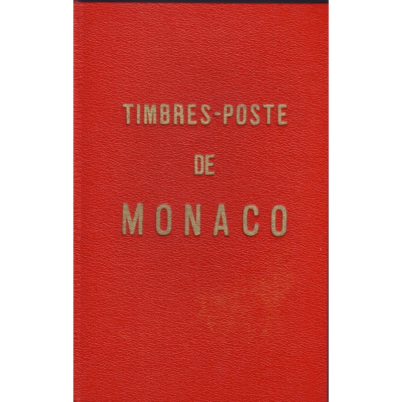 MONACO - TIMBRES-POSTE - CATALOGUE SPECIALISE.